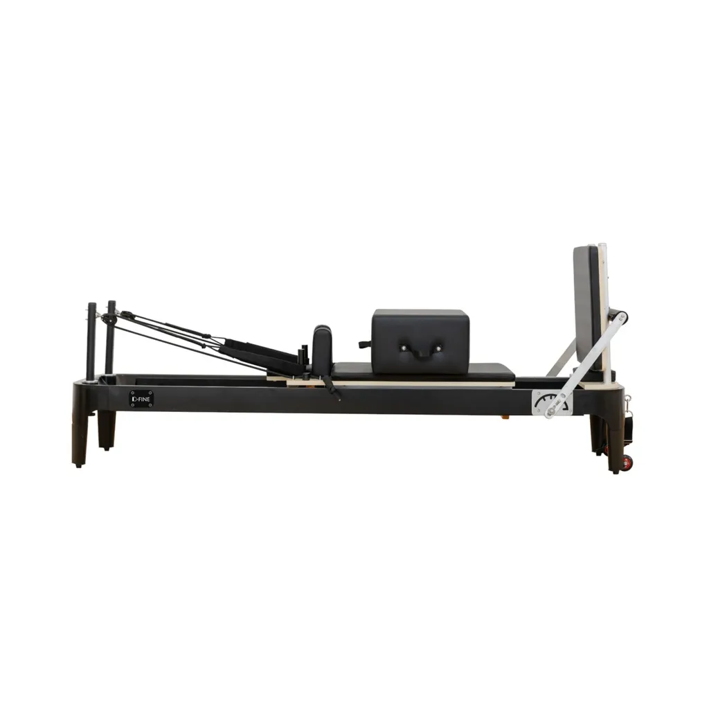 جهاز بيلاتس من سبائك الألومنيوم – DEFINE PILATES F6005 باللون الأسود الكامل