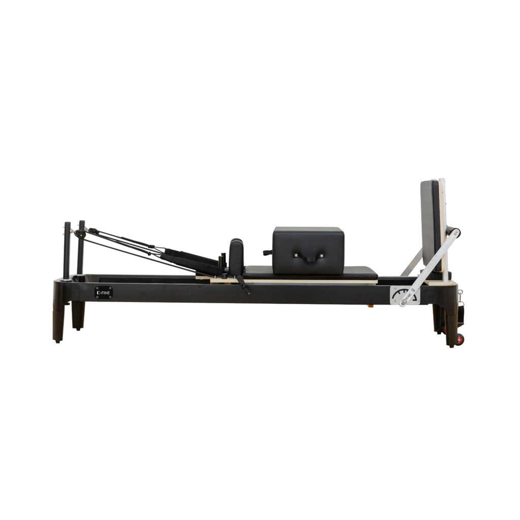 جهاز بيلاتس من سبائك الألومنيوم – DEFINE PILATES F6005 باللون الأسود الكامل
