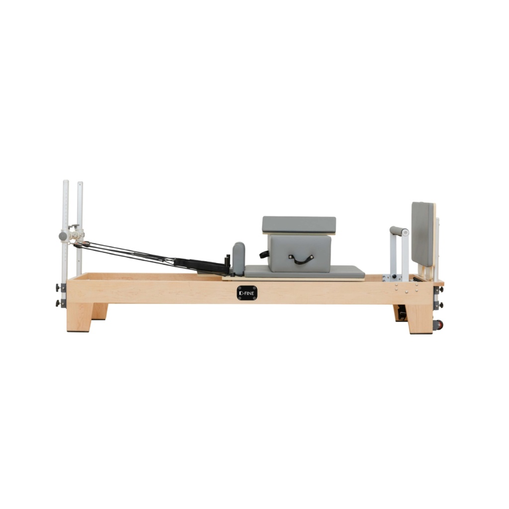 DEFINE PILATES GH88 – ADJUSTABLE MAPLE WOOD PILATES REFORMER